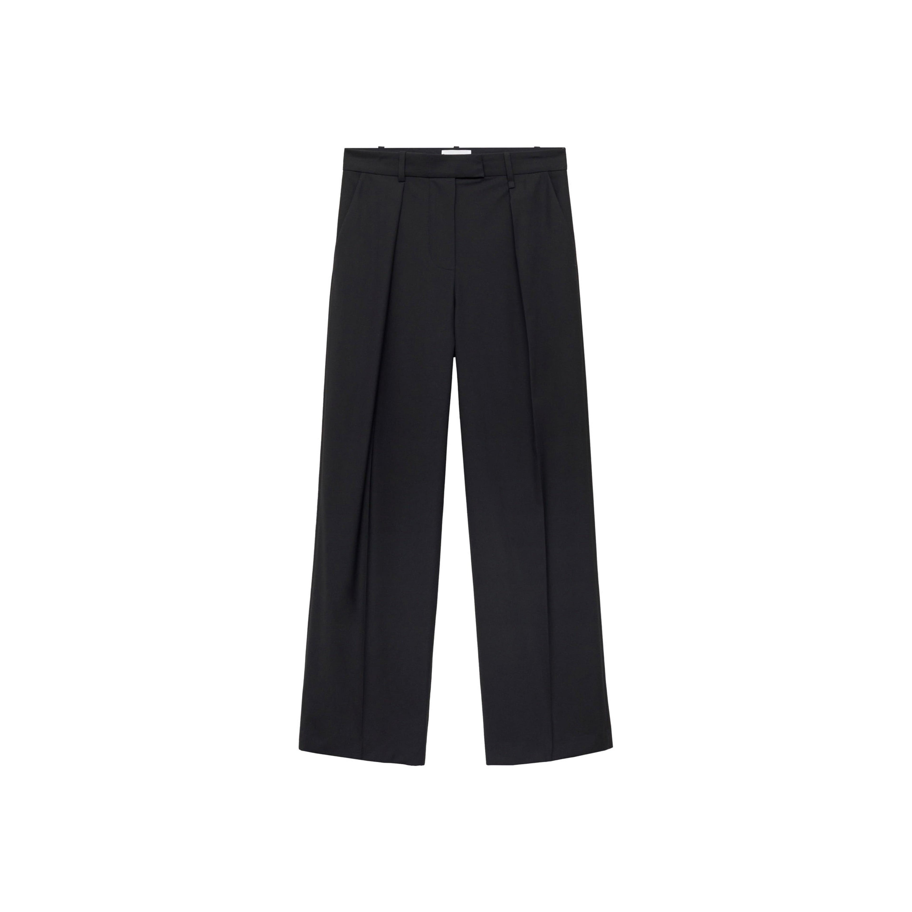 Pantalon Droit Pinces - Charcoal