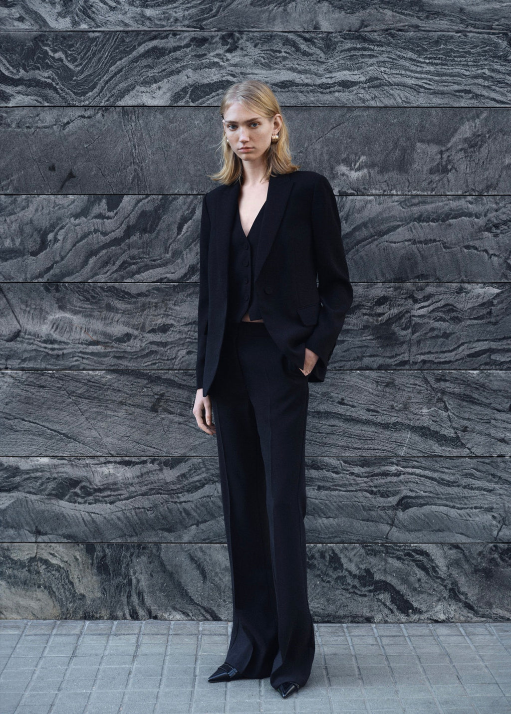 Blazer Costume Structuré
