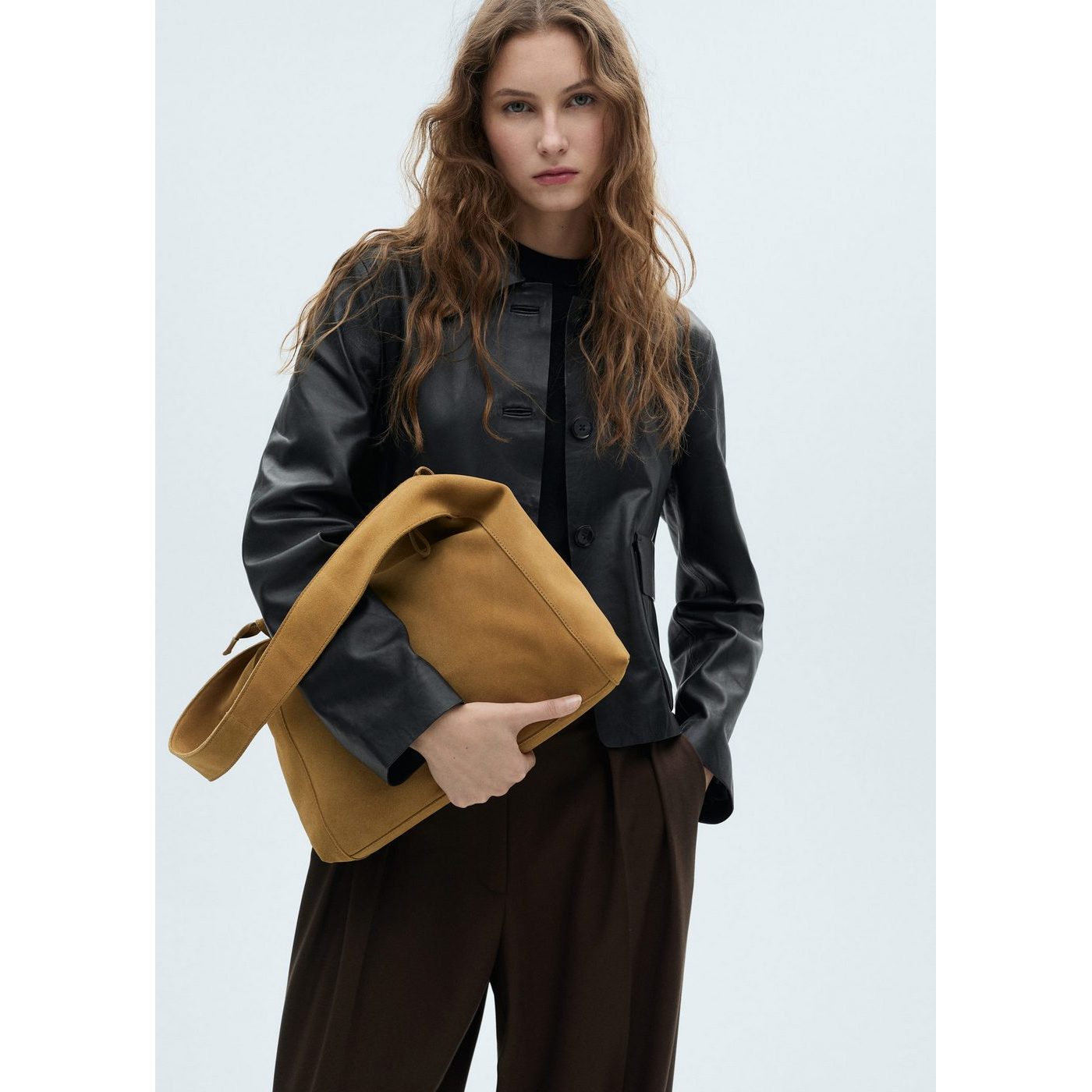 Sac Grand Piramide - Brun Moyen