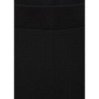 Pantalon Droit Maille - Black