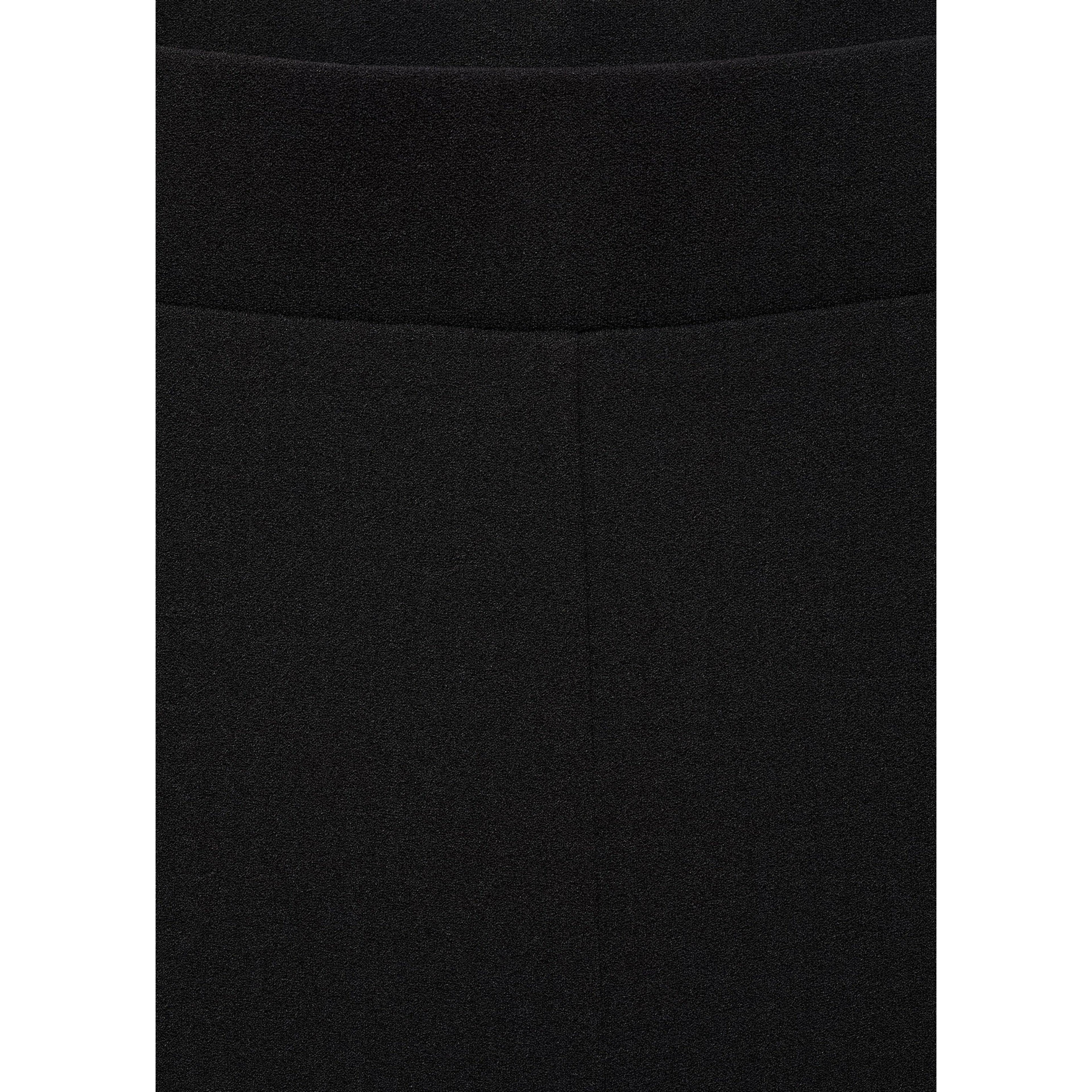 Pantalon Droit Maille - Black