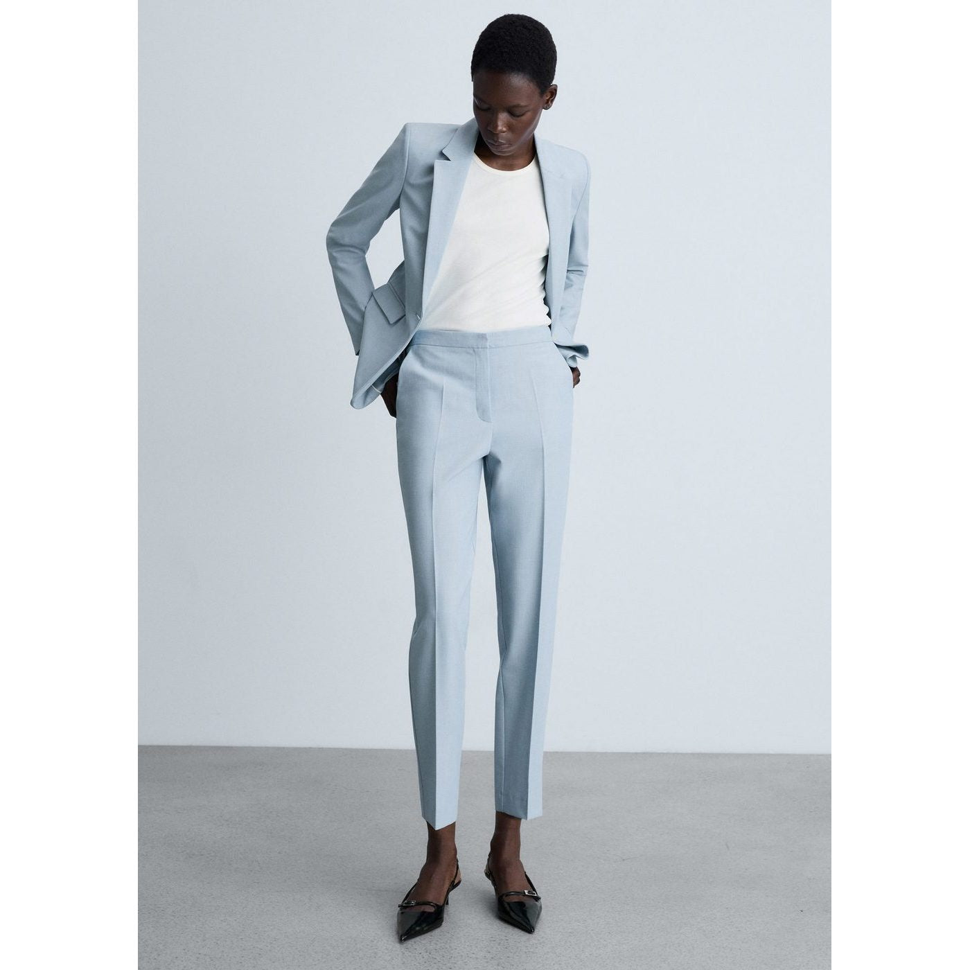 Trousers Borevi - Sky Blue