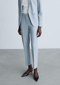 Pantalon Droit Costume - Sky Blue