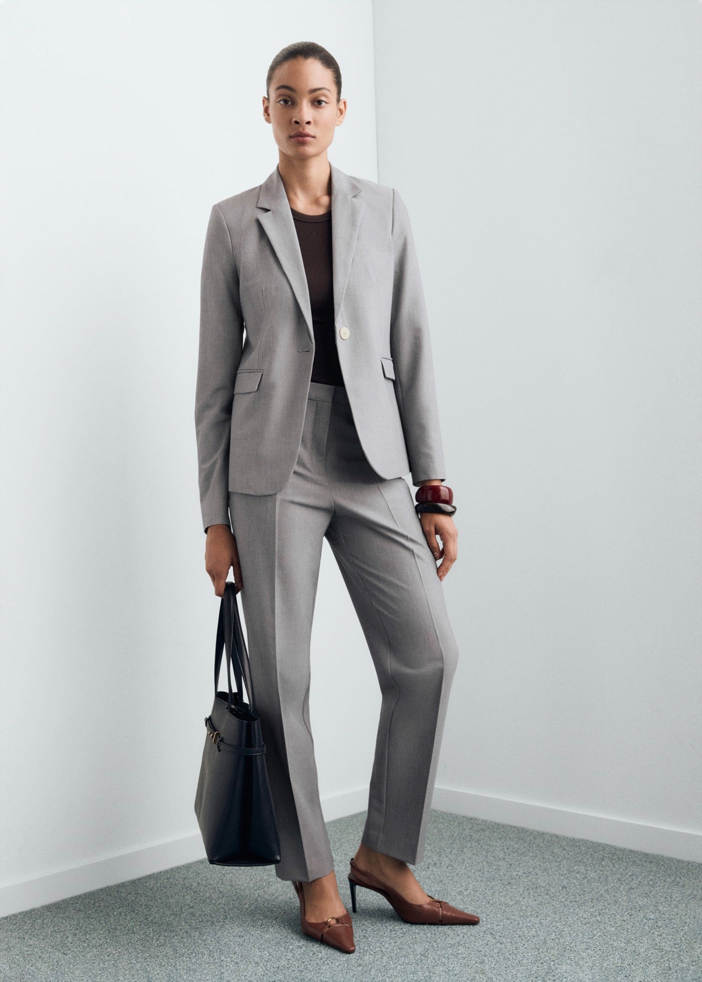 Pantalon Droit Costume