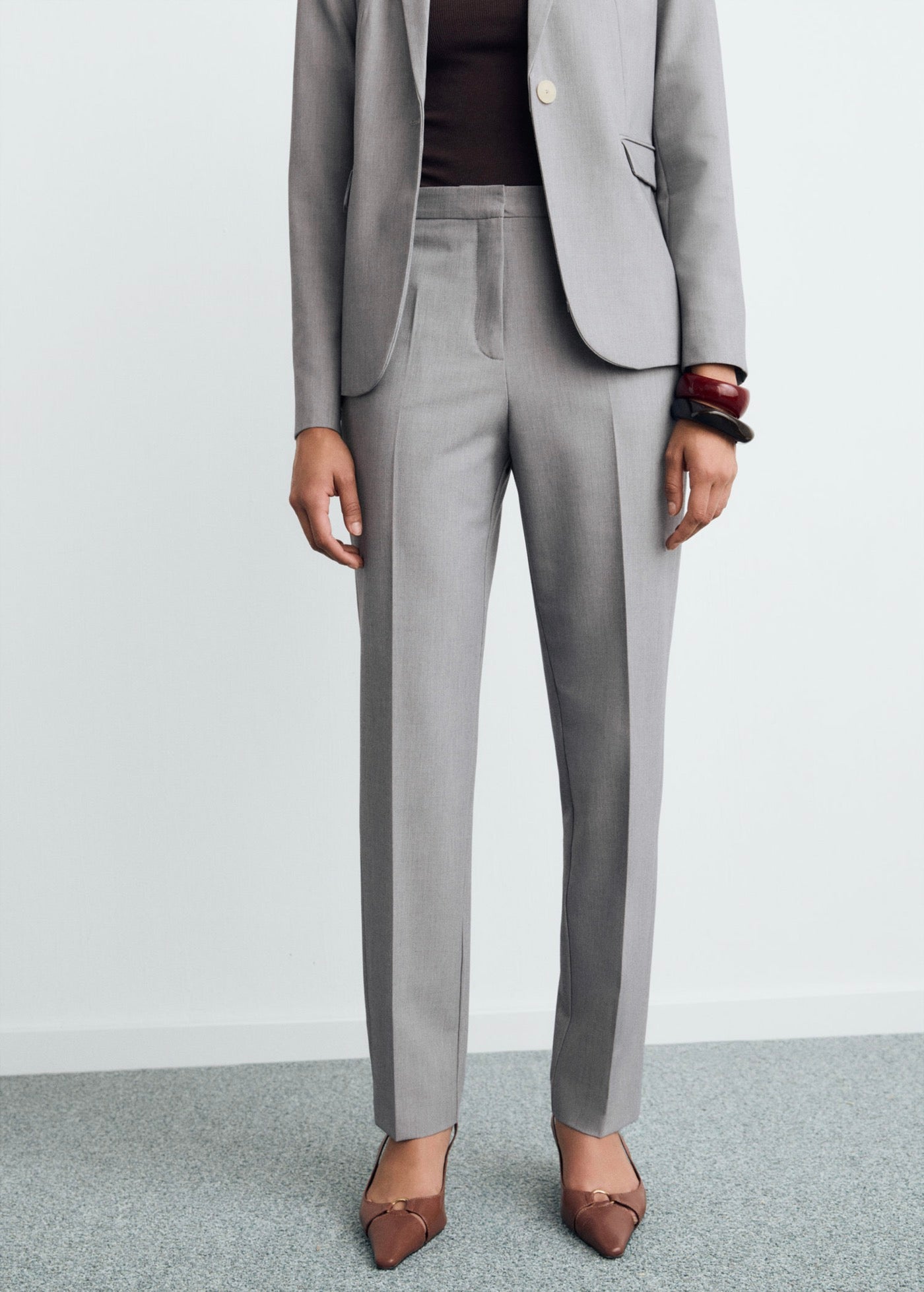 Pantalon Droit Costume