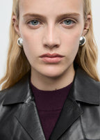 Blazer Cuir Poches