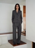 Blazer Costume Droit À Boutons