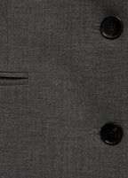 Blazer Costume Droit À Boutons