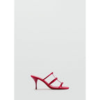 Sandales Merlot - Rouge