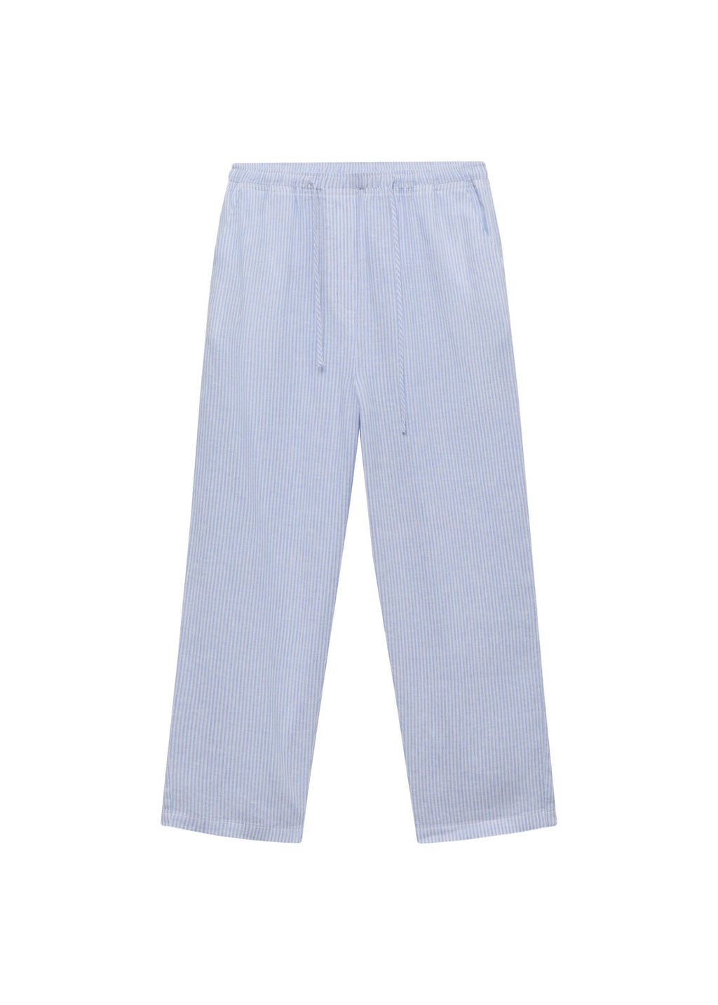 Pantalon Droit Lin - Sky Blue
