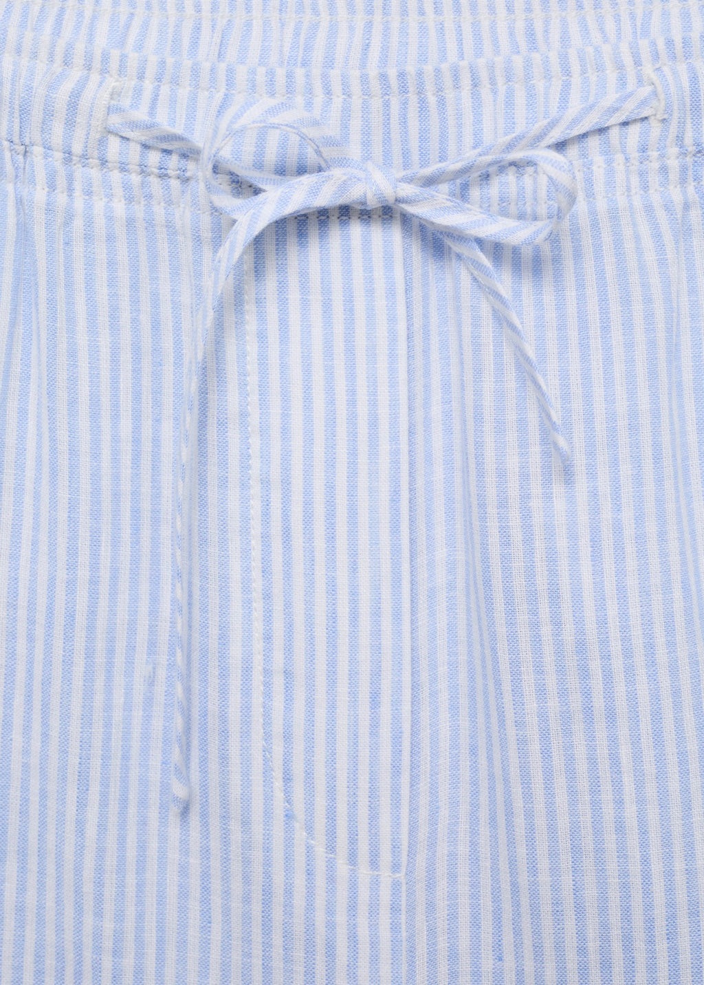 Pantalon Droit Lin - Sky Blue