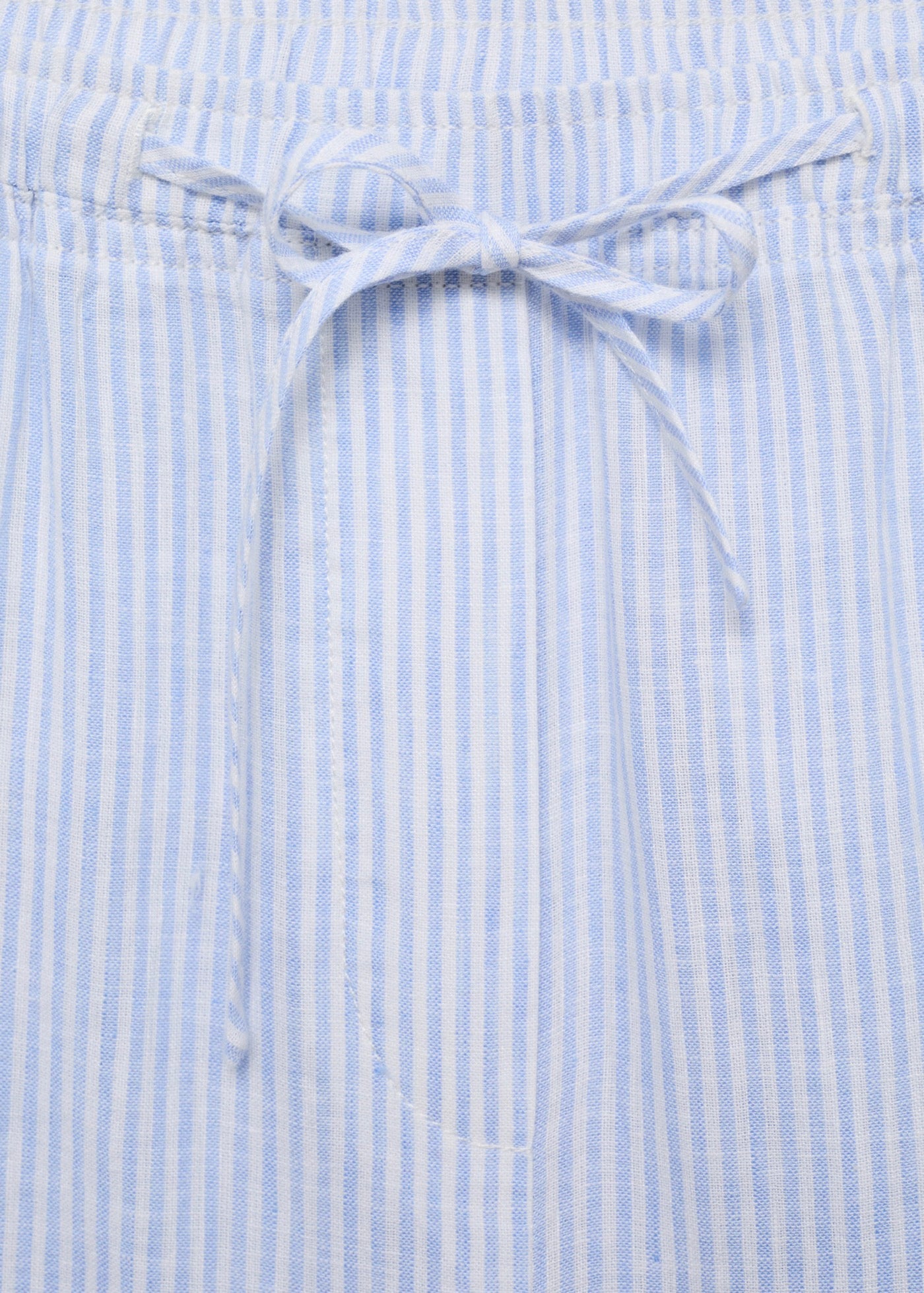 Pantalon Droit Lin - Sky Blue