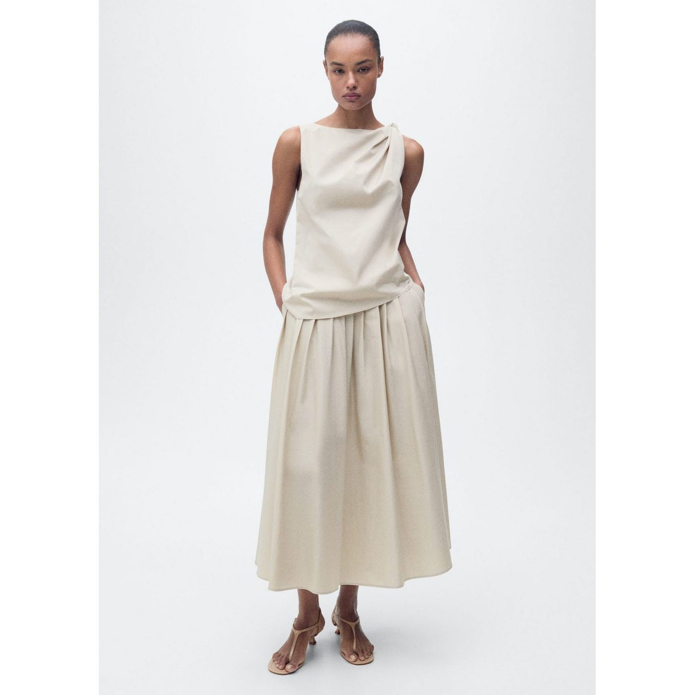 Top Indo - Blanco Marfil