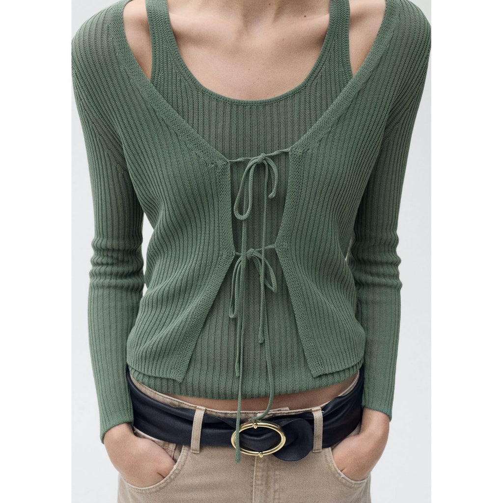 Cardigan Geranio - Vert