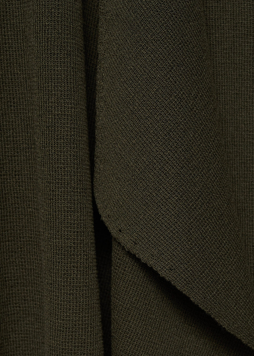 Cardigan Crop Maille - Dark Green