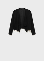 Cropped Knit Cardigan