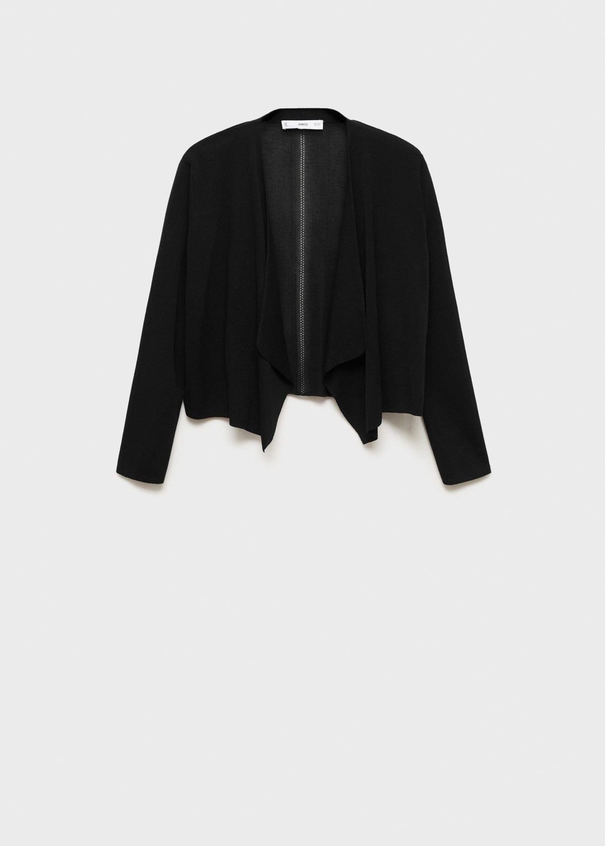 Cropped Knit Cardigan