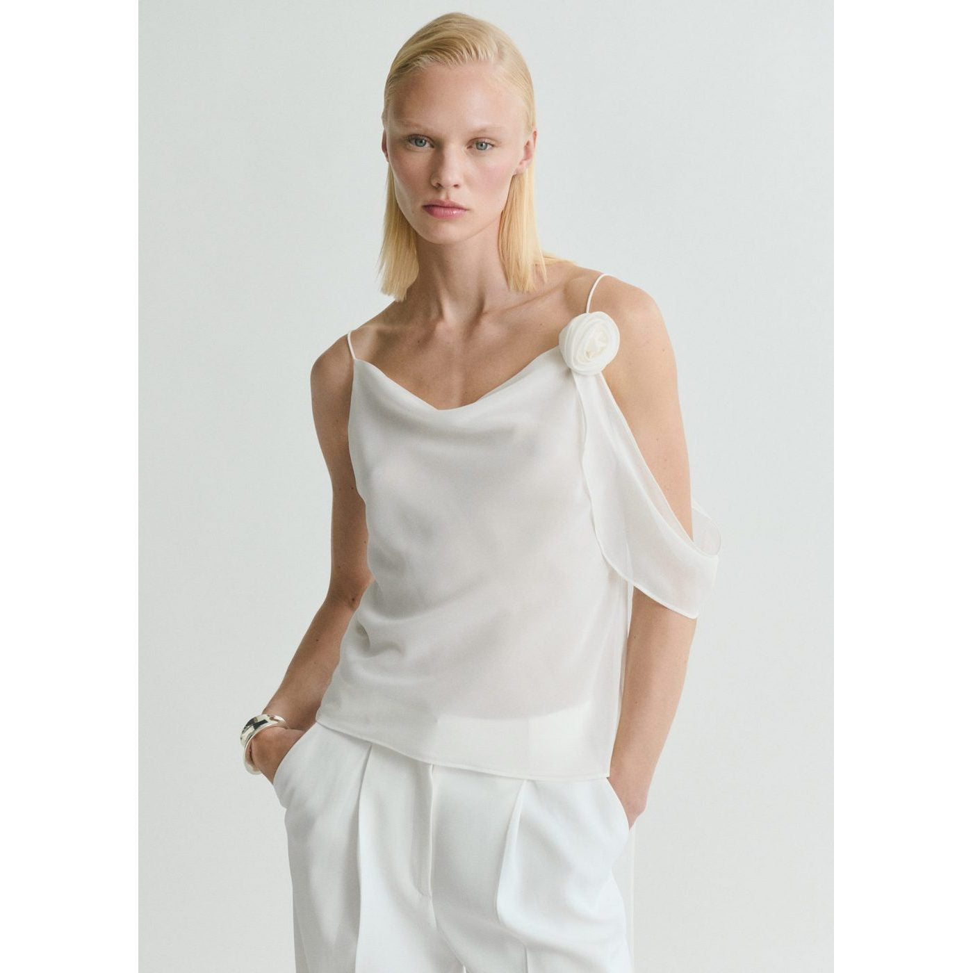 Top Lotus - Blanc Cassé