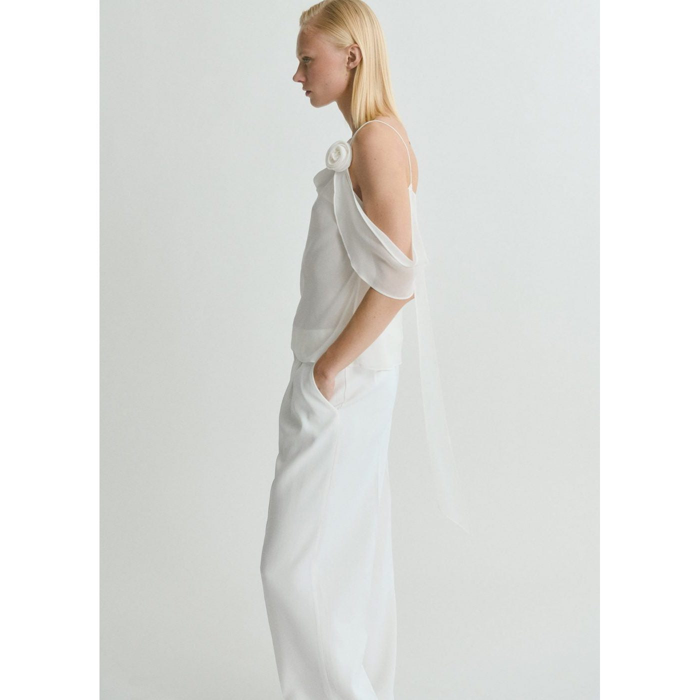 Top Lotus - Blanc Cassé