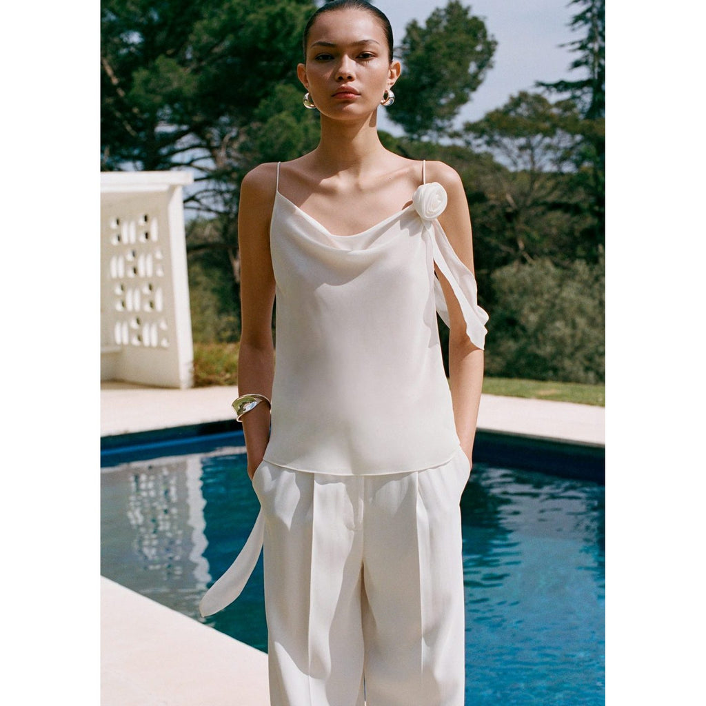 Top Lotus - Blanc Cassé