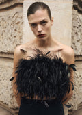 Top Bandeau Plumes