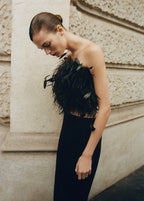 Top Bandeau Plumes