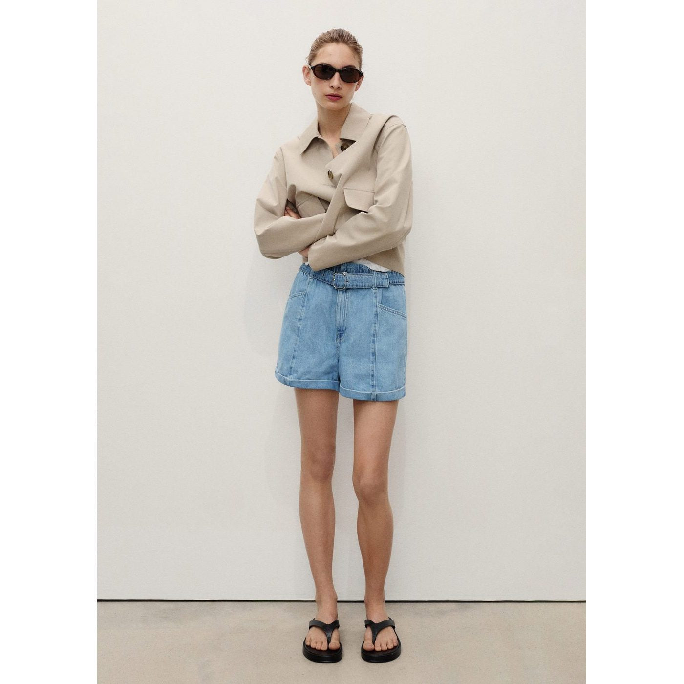 Short Delia - Bleu Moyen