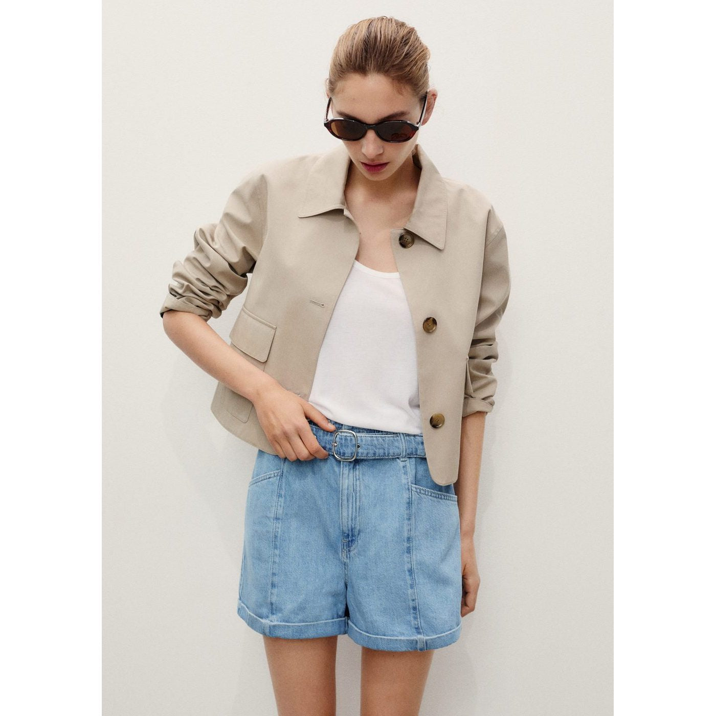 Short Delia - Bleu Moyen