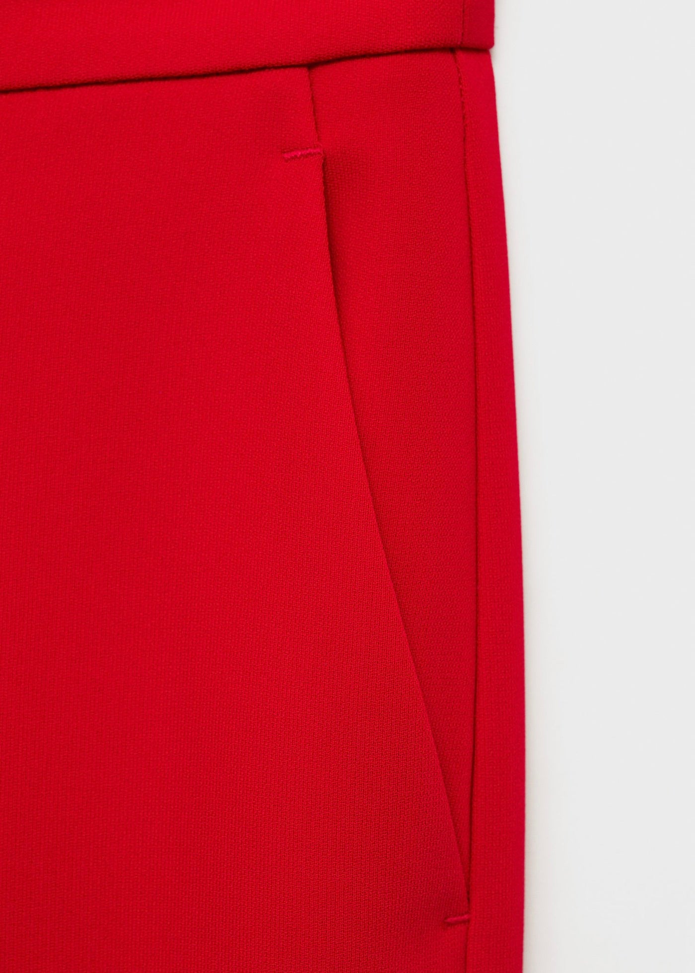 Wideleg Suit Trousers
