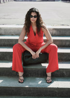 Wideleg Suit Trousers