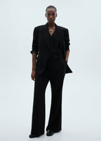 Wideleg Suit Trousers