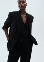 Wideleg Suit Trousers