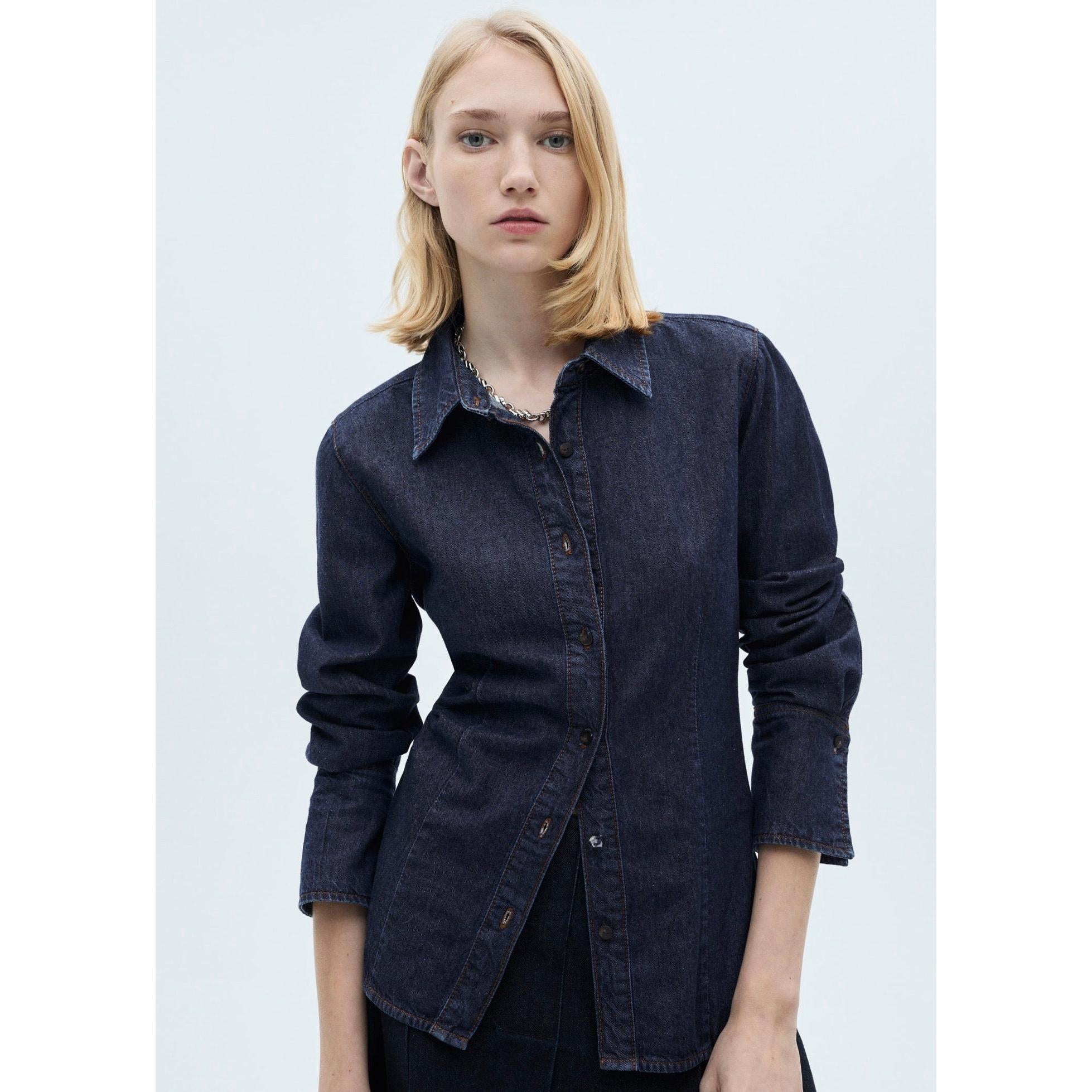 Rinse Wash Denim Shirt