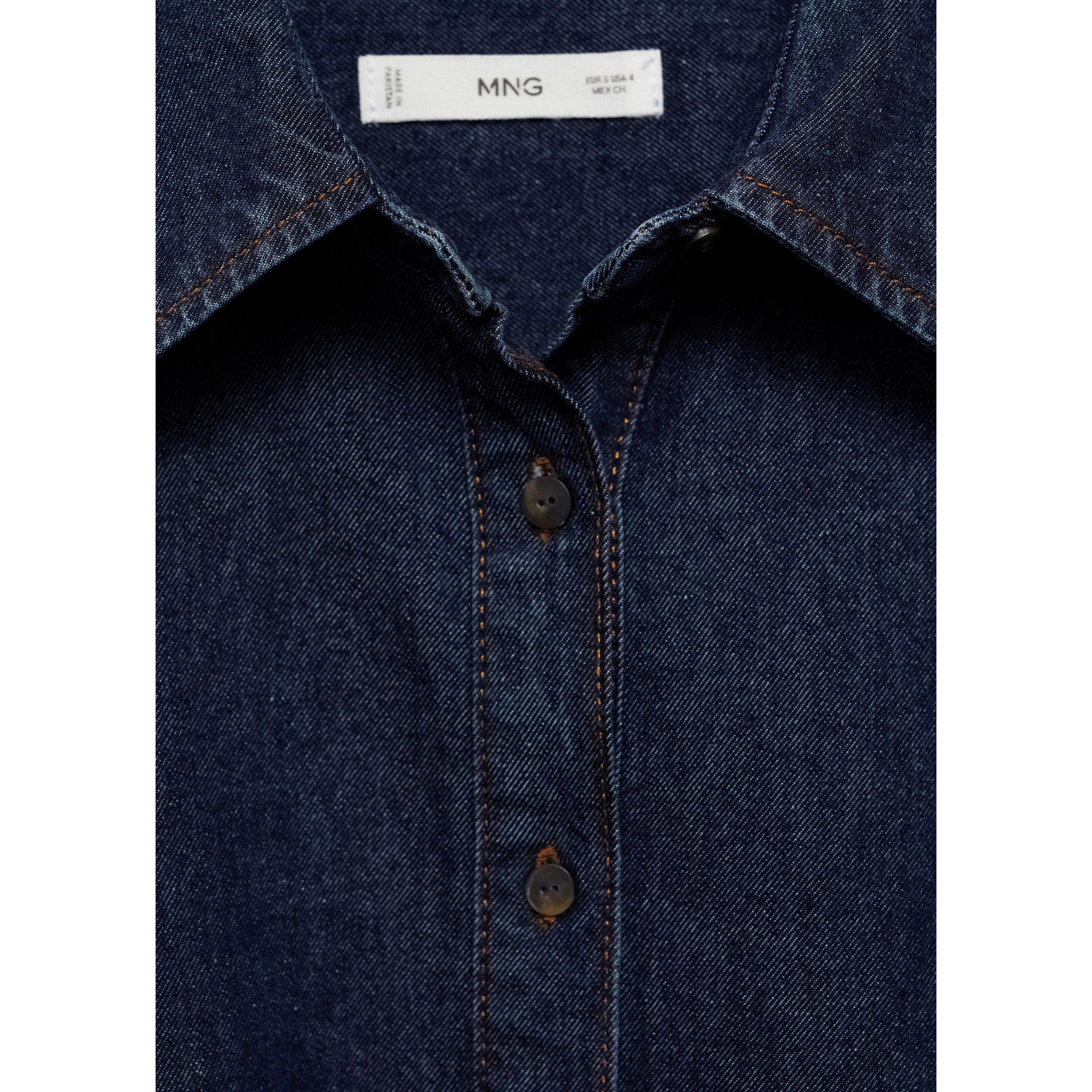 Rinse Wash Denim Shirt
