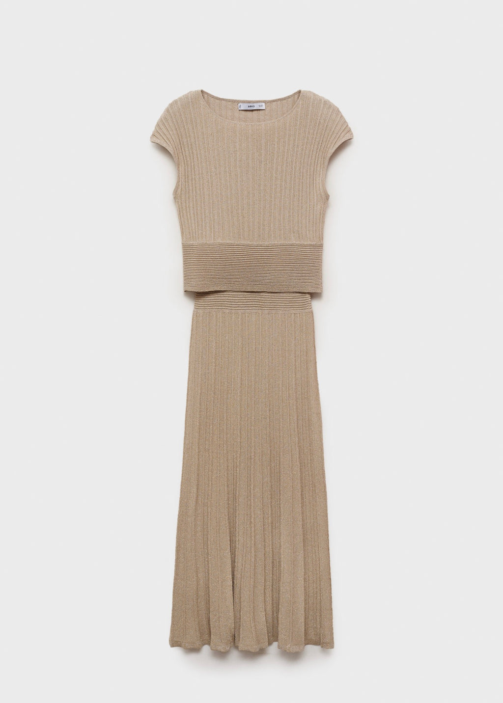 Robe En Maille Finition Brillante