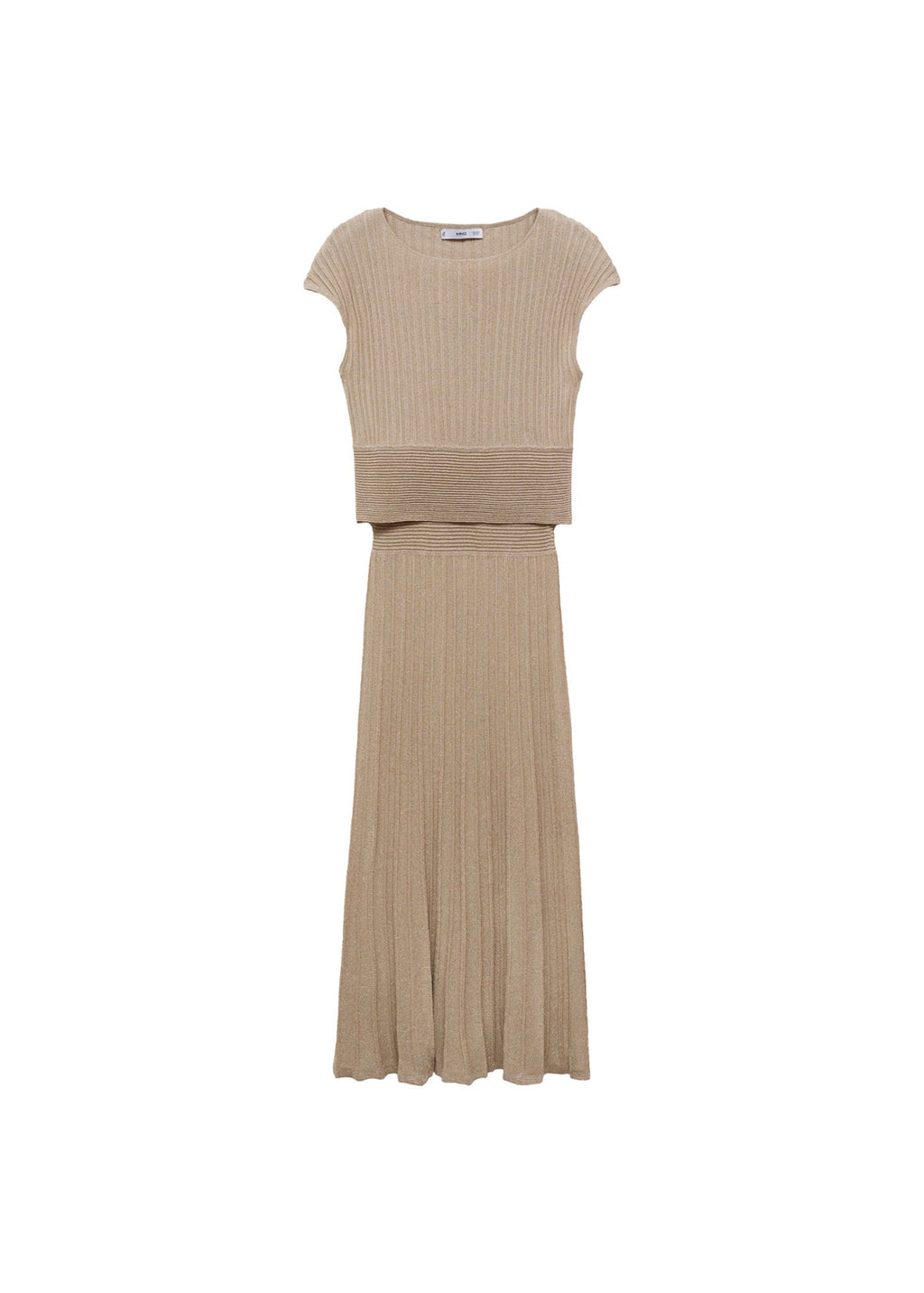 Robe En Maille Finition Brillante