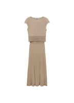 Robe En Maille Finition Brillante