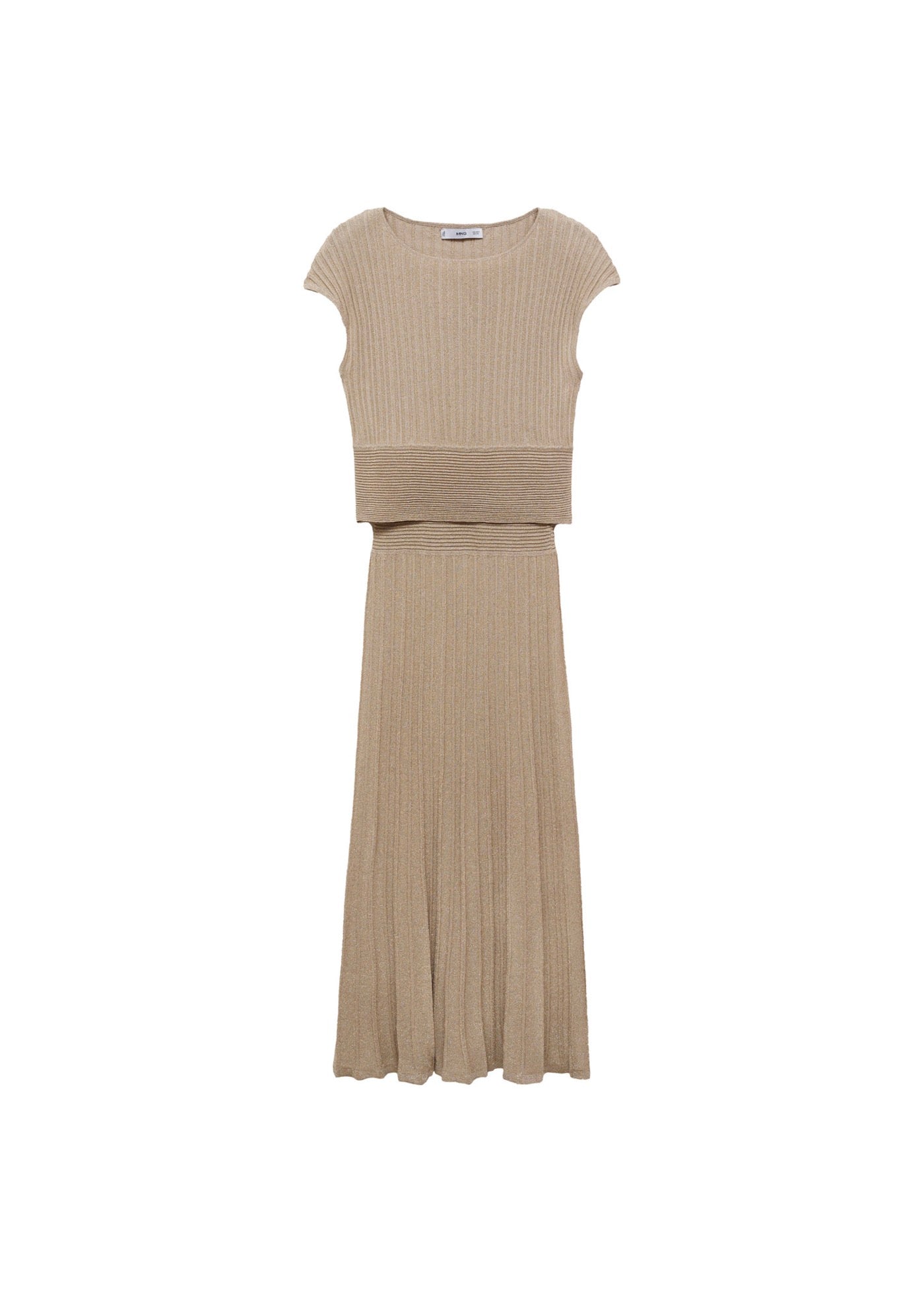 Robe En Maille Finition Brillante