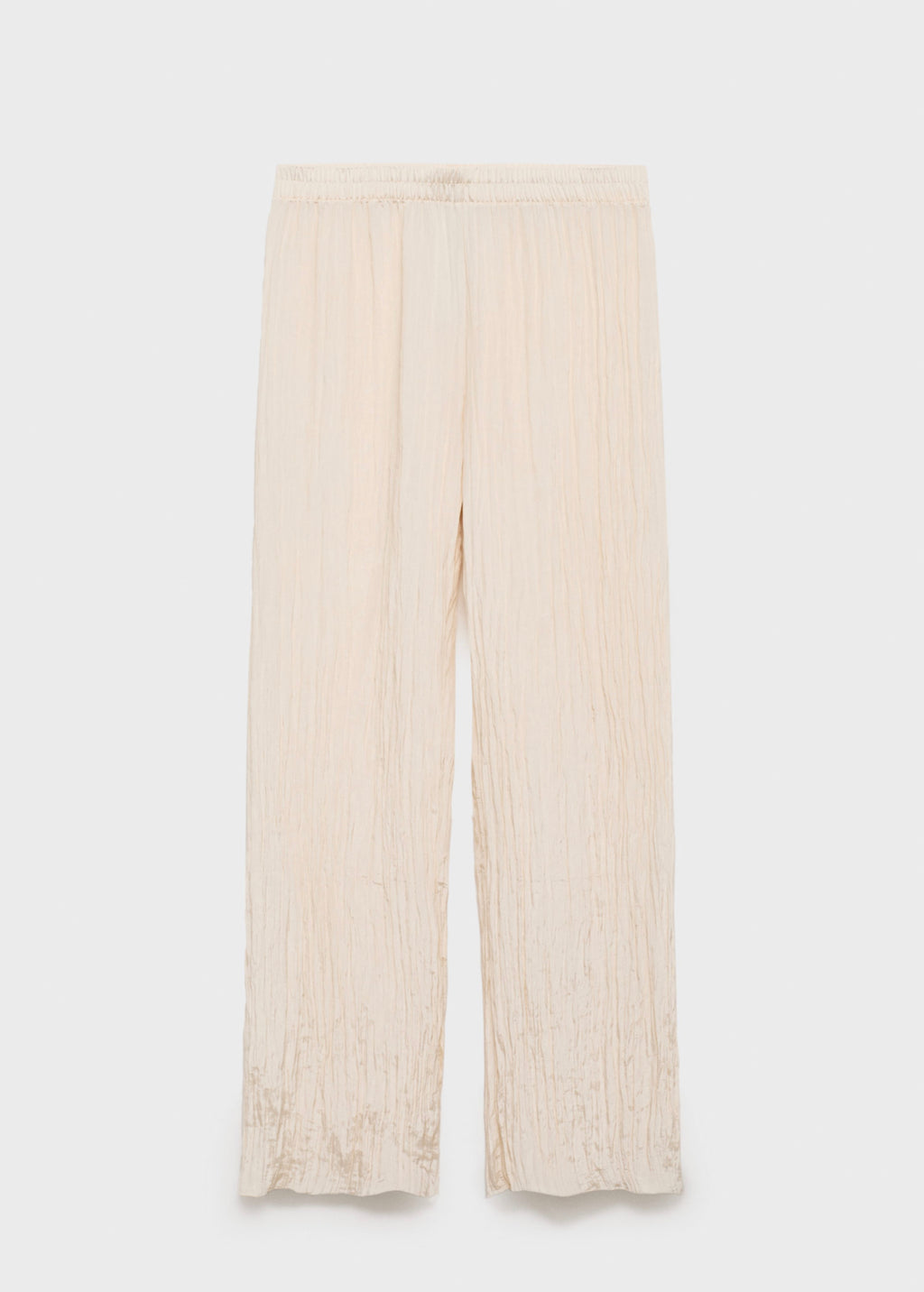 Pantalon Droit Plissé - Vanilla