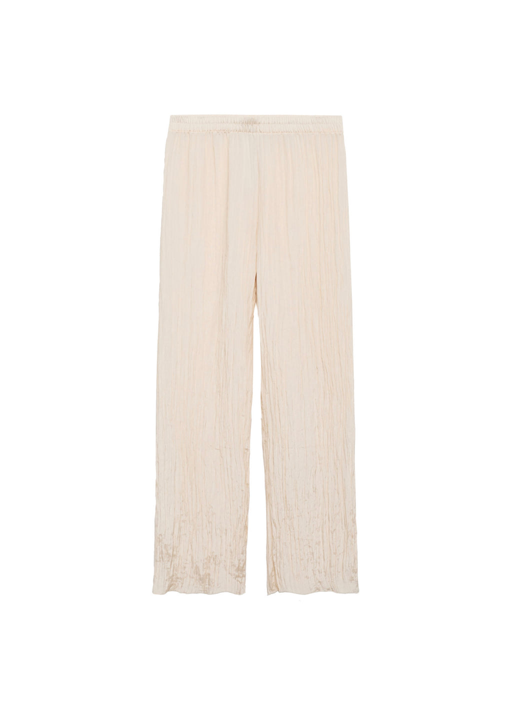 Pantalon Droit Plissé - Vanilla