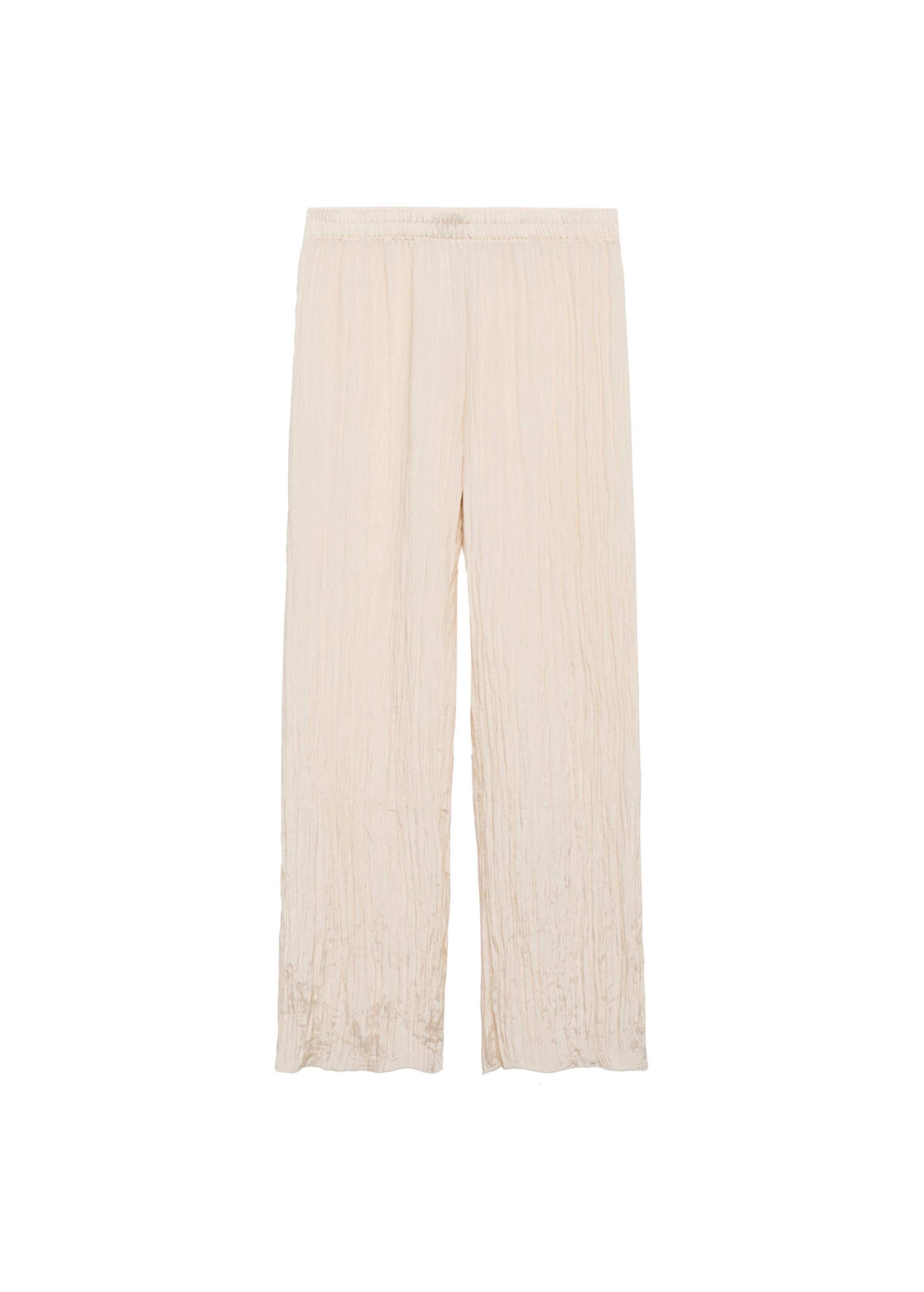 Pantalon Droit Plissé - Vanilla