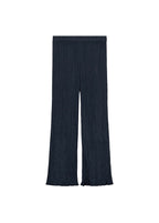 Pantalon Droit Plissé - Blue