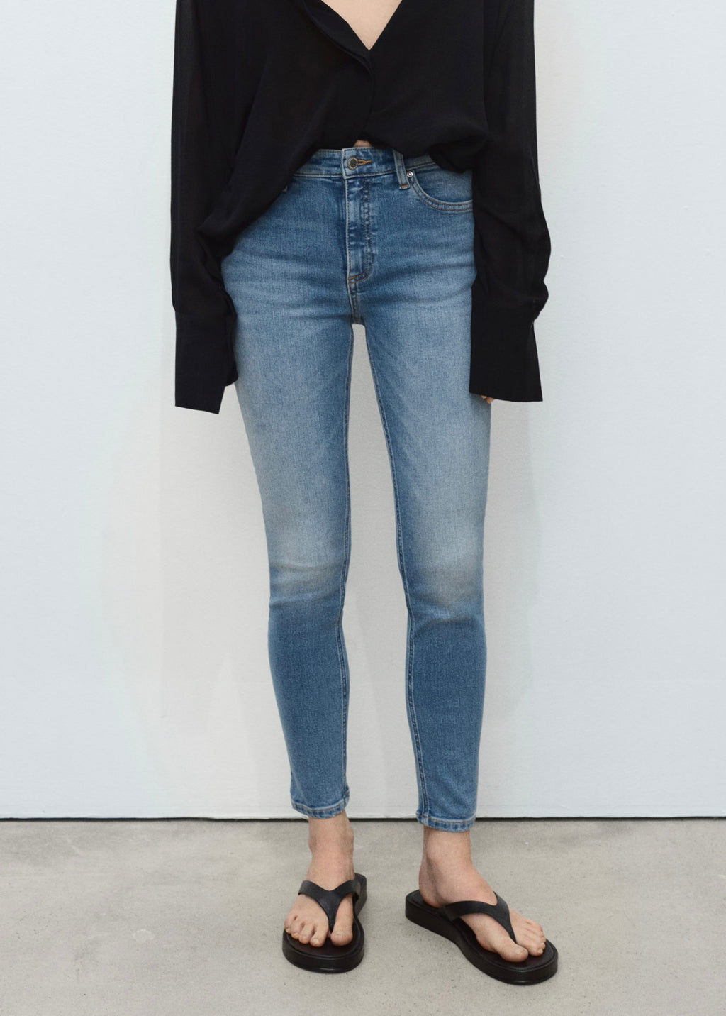 Jean Skinny Taille Normale - Medium Blue