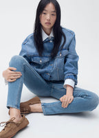 Jean Skinny Taille Normale - Medium Blue