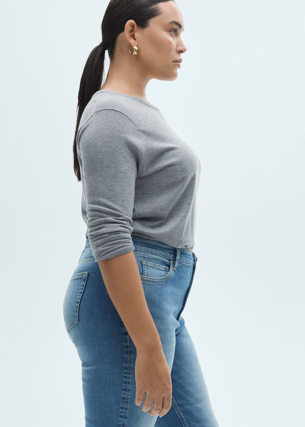 Jean Skinny Taille Normale - Medium Blue