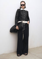 Veste Cuir Revers
