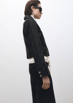 Veste Cuir Revers