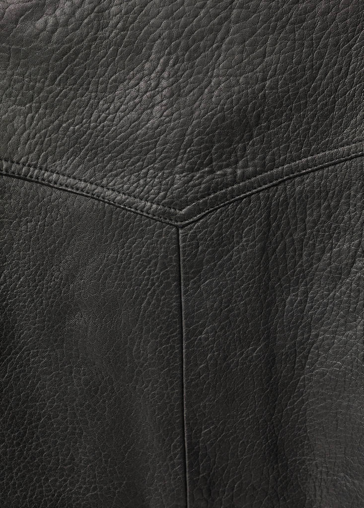 Veste Cuir Revers
