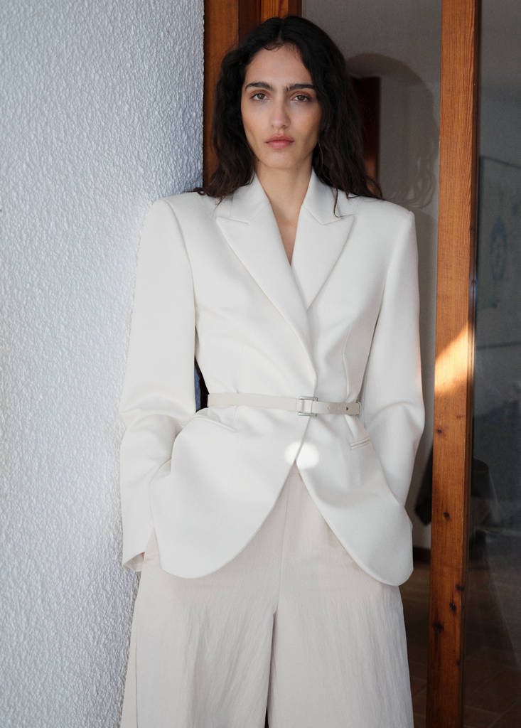 Blazer Structure Ceinture