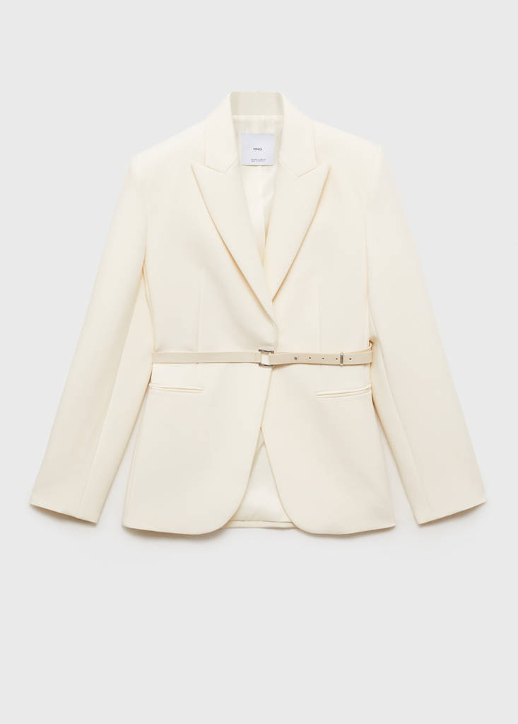 Blazer Structure Ceinture